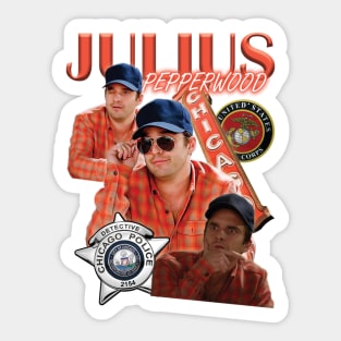 New Girl Nick Miller AKA Julius Pepperwood Sticker